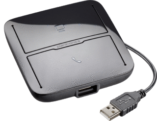 MDA200 UC audio switcher communications hub headset adapter Plantronics