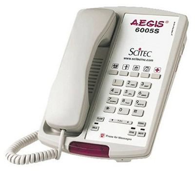 Scitec Aegis 6005S hotel telephones phones telephone