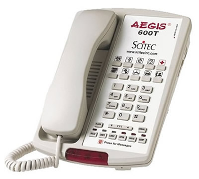 Scitec Aegis 600T hotel telephones phones telephone
