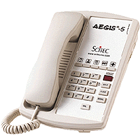 Scitec Aegis Legacy Series Aegis-00 hotel phones motel room telephones
