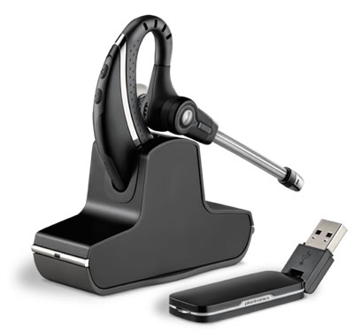 Plantronics Savi W430-M wireless phone headset cordless telephone headset