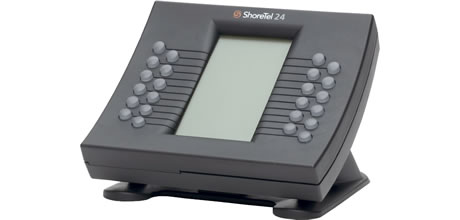 ShoreTel BB24 IP phone button box color black BB24 programmable BLF KLM Module